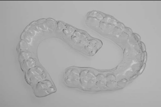 CLEAR TEETH RETAINERS SET - UPPER AND LOWER